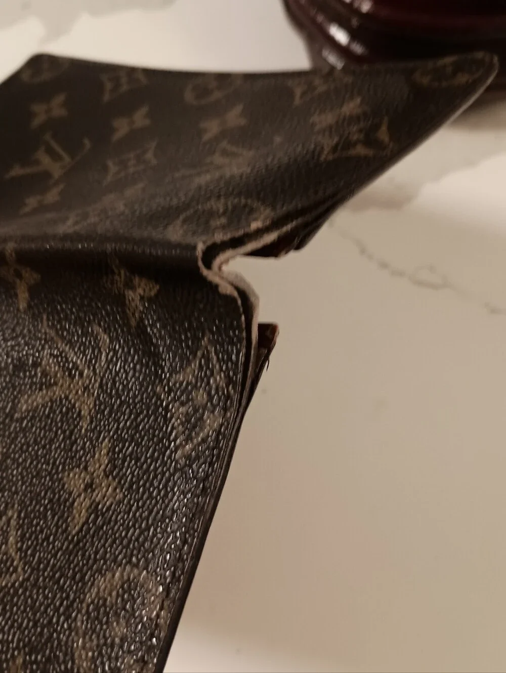 AUTHENTIC Louis Vuitton Monogram Porte Valeurs Cartes Credit Long Wallet
